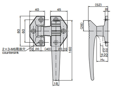 Airtight Handle FA-118: related images