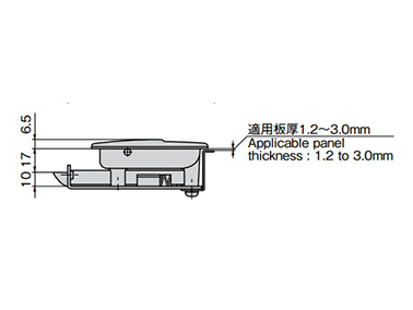 Latch Type Flush Handle A-151R-1/2, AP-151R-1/2: related images