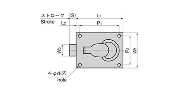 Wireless Snap Lock dimensional drawing A