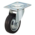 Medium Load - Wheel Material: Rubber - Swivel