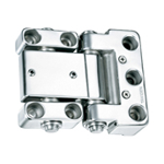 Multiaxial Hinge for Large Airtight Doors (FB-1736 / Stainless Steel)