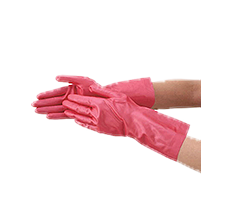 Natural Rubber Gloves (with Fleece Lining)