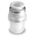 Male Connector, Clean One-Touch Fitting, KPH Series